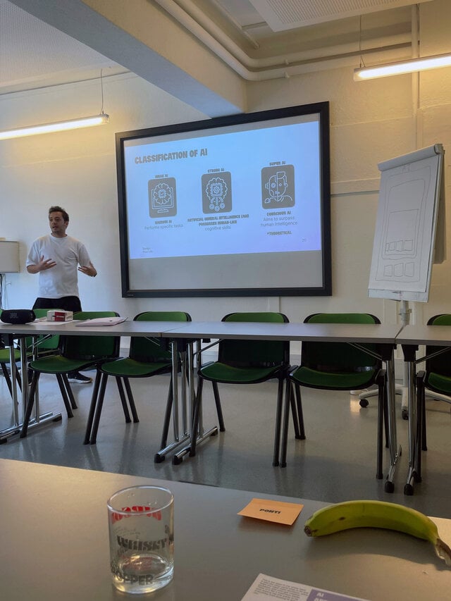 AI Workshop Switzerland training session